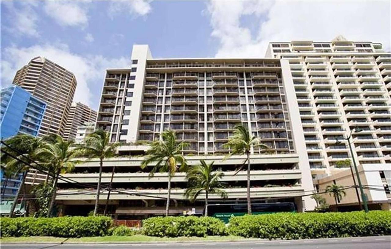 Renovated With City View At Aqua Palms Waikiki Honolulu Exterior foto